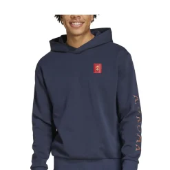 AS Roma Sweatshirts*Adidas Hoodie, Men, Blue