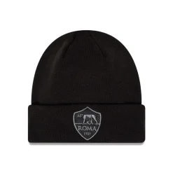 AS Roma Caps|Caps*Beanie Cuff, Adult, Black