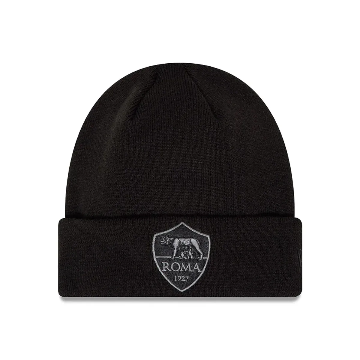 AS Roma Caps|Caps*Beanie Cuff, Adult, Black