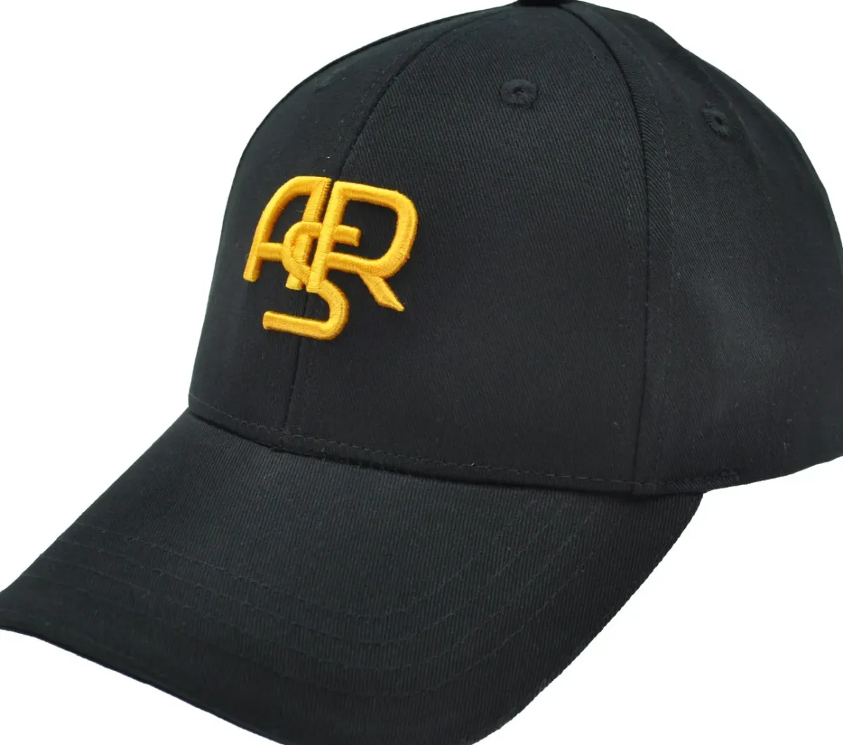 AS Roma Caps|Caps*cap with embroidered ASR monogram, Adult, Black