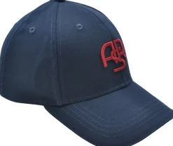 AS Roma Caps|Caps*cap with embroidered ASR monogram, Adult, Blue