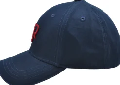 AS Roma Caps|Caps*cap with embroidered ASR monogram, Adult, Blue