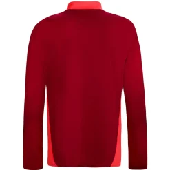 AS Roma Sweatshirts*Coach Half Zip Training Jersey, Red, Men