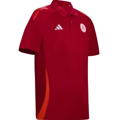 AS Roma T-shirts & Polo*Coach Training Polo, Red, Men