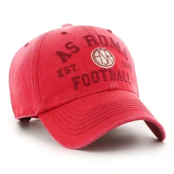 AS Roma Caps*Dusted Cap, Adult, Red