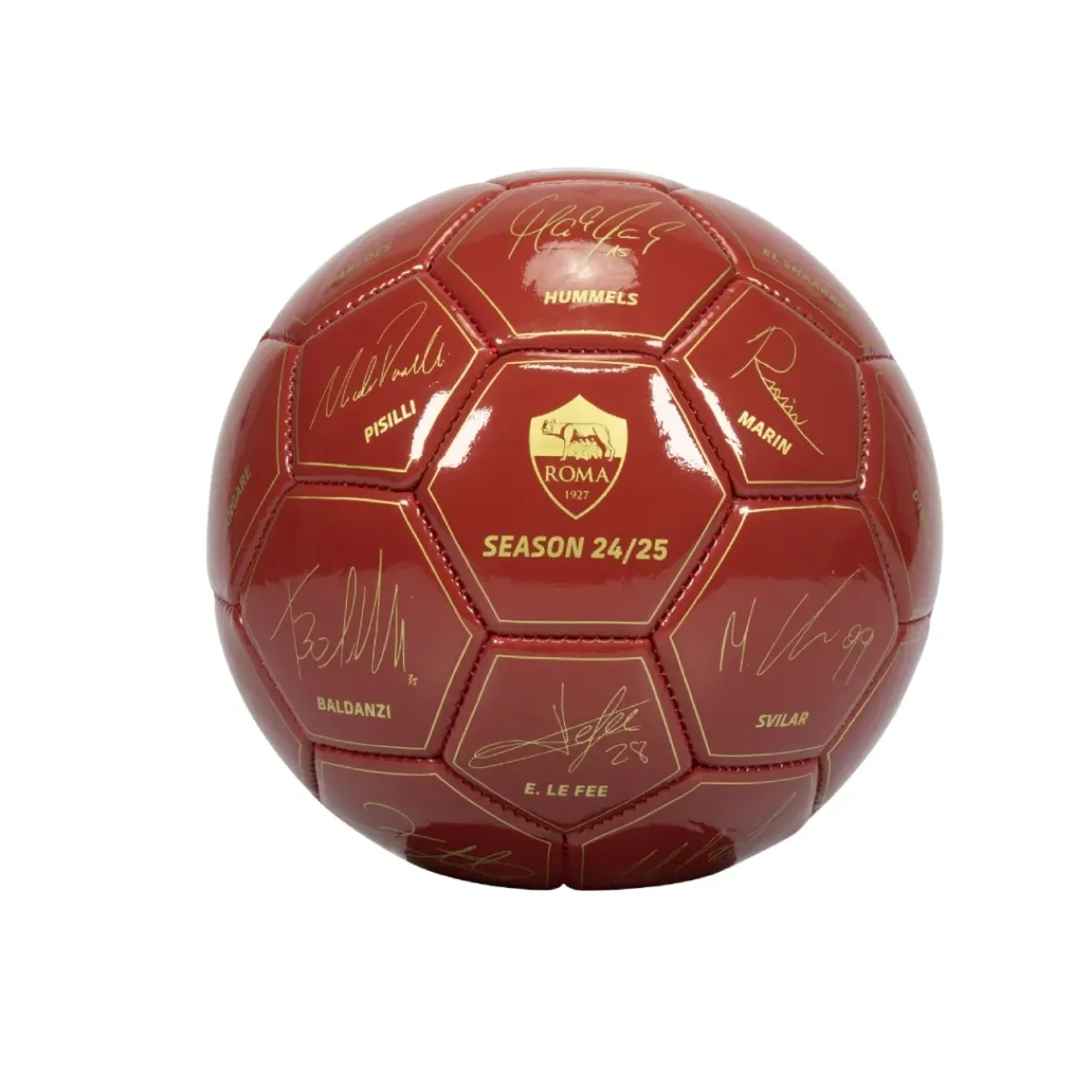 AS Roma Footballs*football with players autographs 2024/25, Size 1