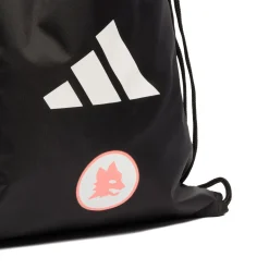 AS Roma Bags & Backpacks|Bags & Backpacks*gym sack Logo Adidas, Black