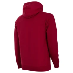 AS Roma Sweatshirts*Heritage Collection Crest Logo Hoodie, Men, Red
