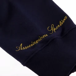 AS Roma Sweatshirts*Heritage Collection Crest Logo Hoodie, Men, Blue