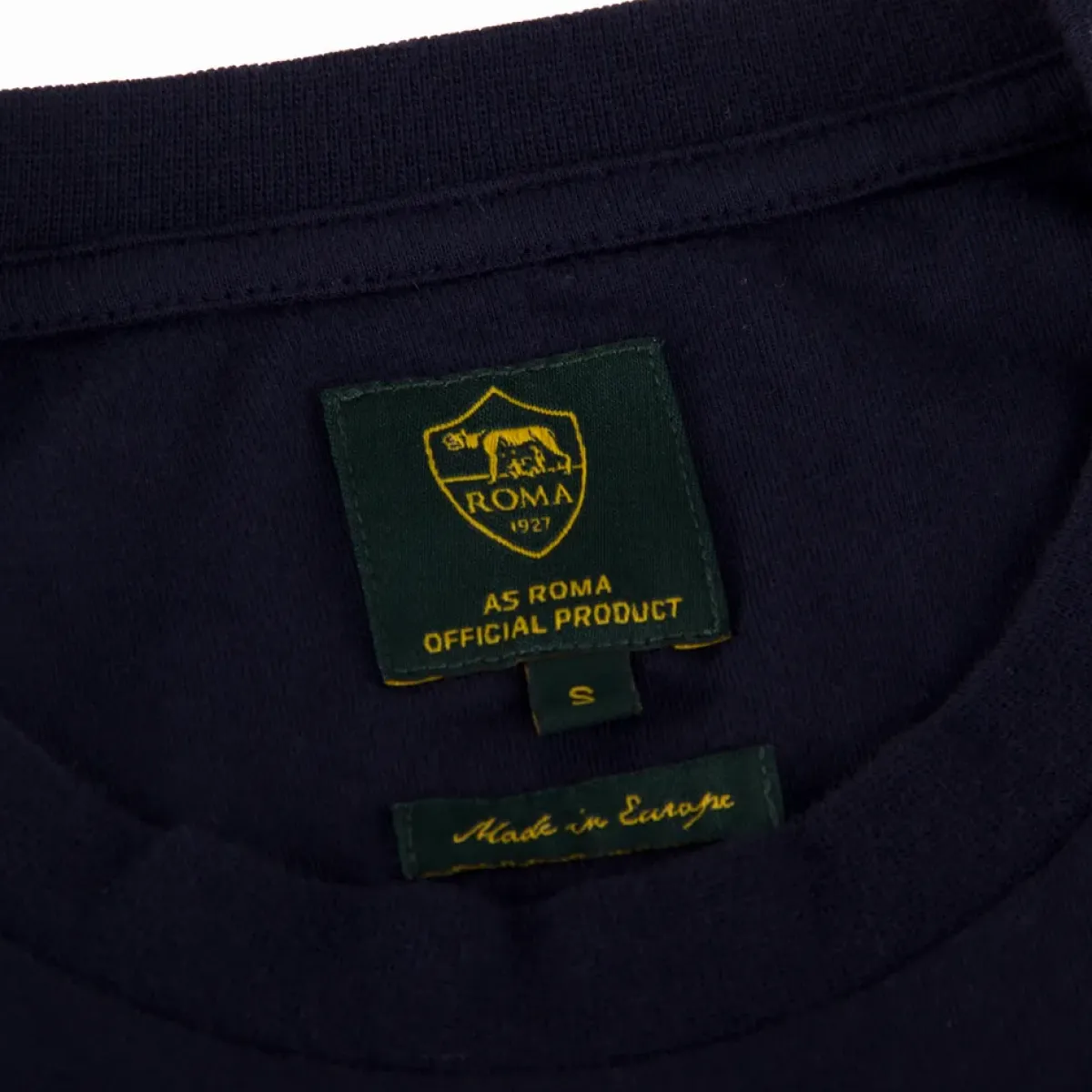 AS Roma T-shirts & Polo*Heritage Crest logo T-shirt, Men, Blue
