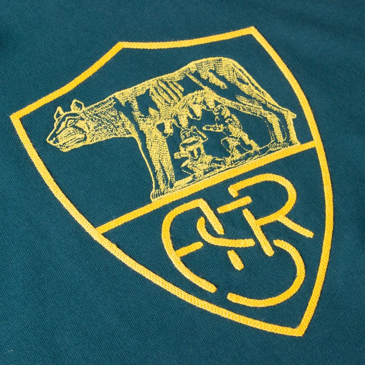 AS Roma Sweatshirts*Heritage Hoodie, Adult, Green