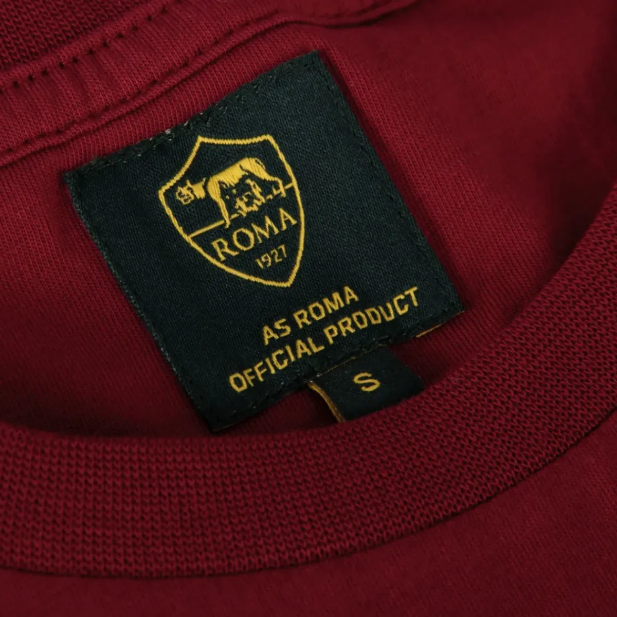 AS Roma T-shirts & Polo*Heritage Logo T-shirt, Adult, Red
