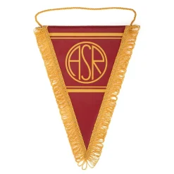 AS Roma Pennants & Flags*Heritage triangular pennant, 28x20cm