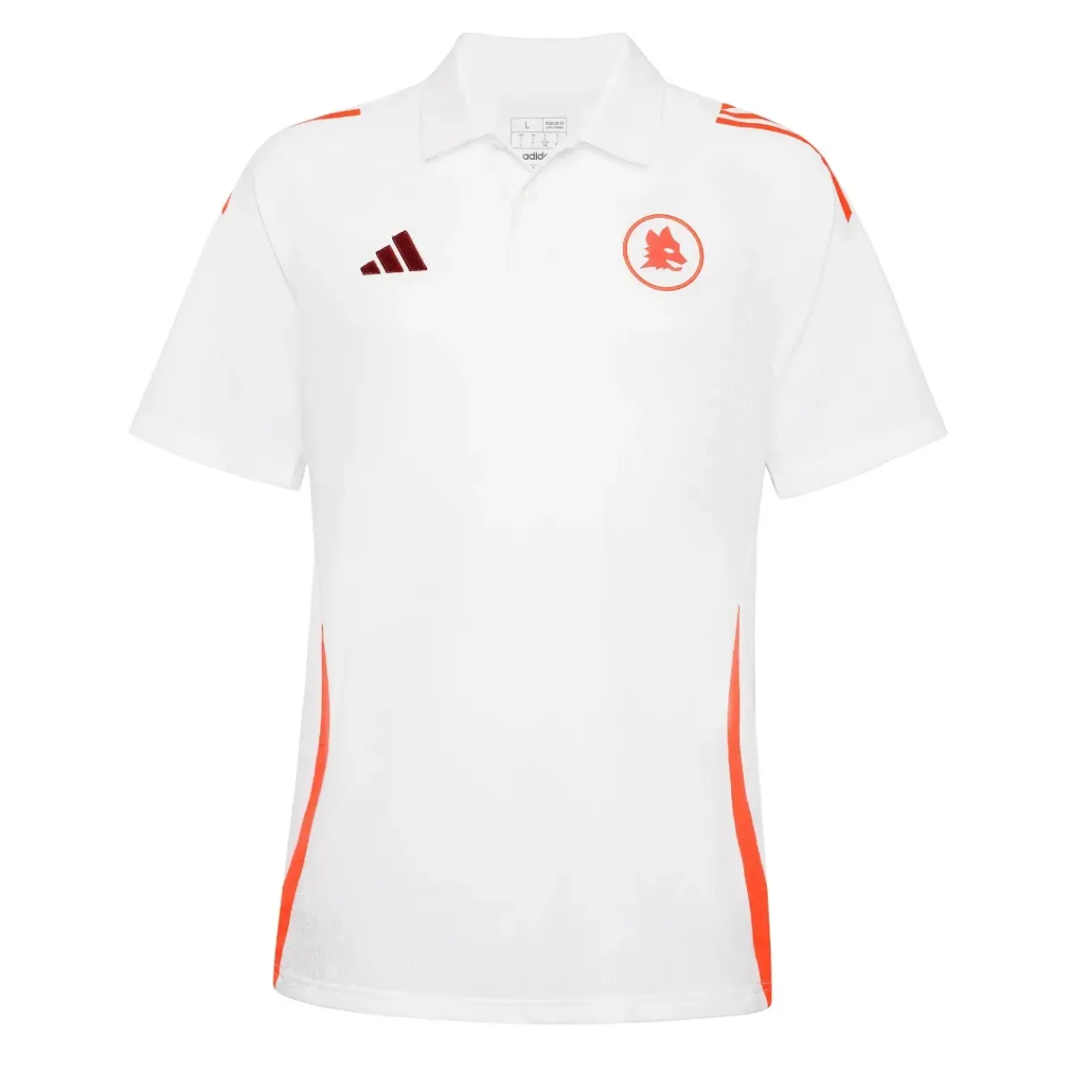 AS Roma T-shirts & Polo*Polo, Men, White