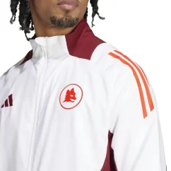 AS Roma Jackets*Pre-Match Jacket, Men, White