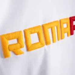 AS Roma T-shirts & Polo*T-shirt embroidered logo ROMAMOR, Adult, White