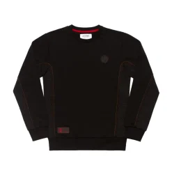Kids AS Roma Sweatshirts*ASR logo crew-neck sweatshirt, Kids, Black