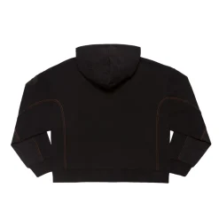 Women AS Roma Sweatshirts*ASR logo cropped hoodie, Women, Black