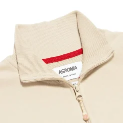 Women AS Roma Sweatshirts*ASR logo cropped sweatshirt, Women, White Cream
