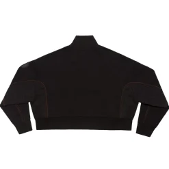 Women AS Roma Sweatshirts*ASR logo cropped sweatshirt, Women, Black