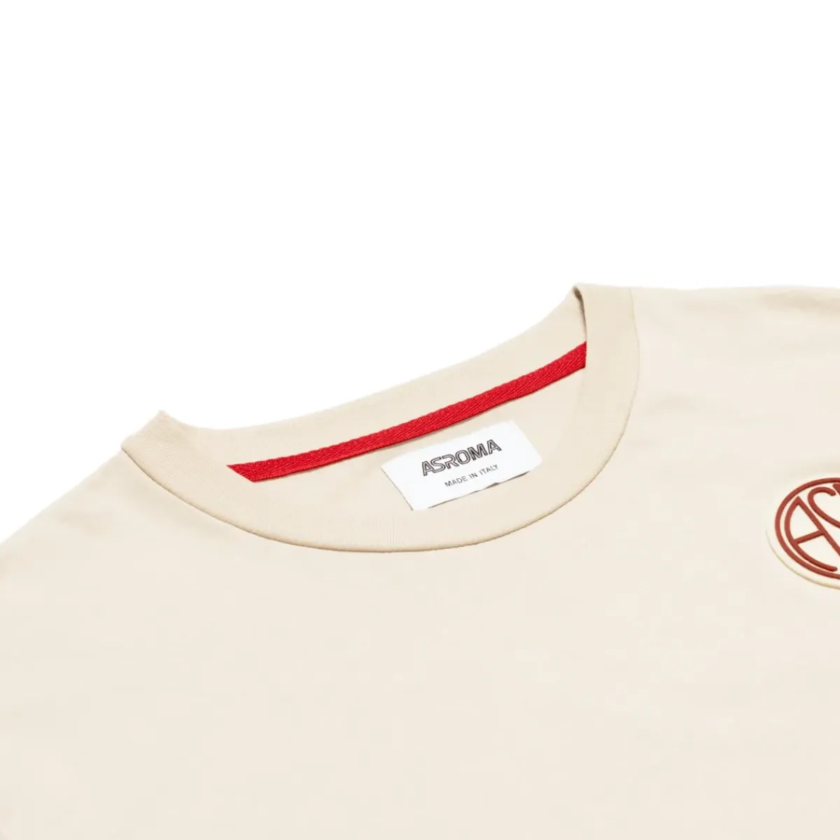Women AS Roma T-shirts & Polo*ASR logo cropped T-shirt, Women, White Cream