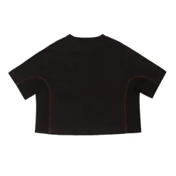 Women AS Roma T-shirts & Polo*ASR logo cropped T-shirt, Women, Black