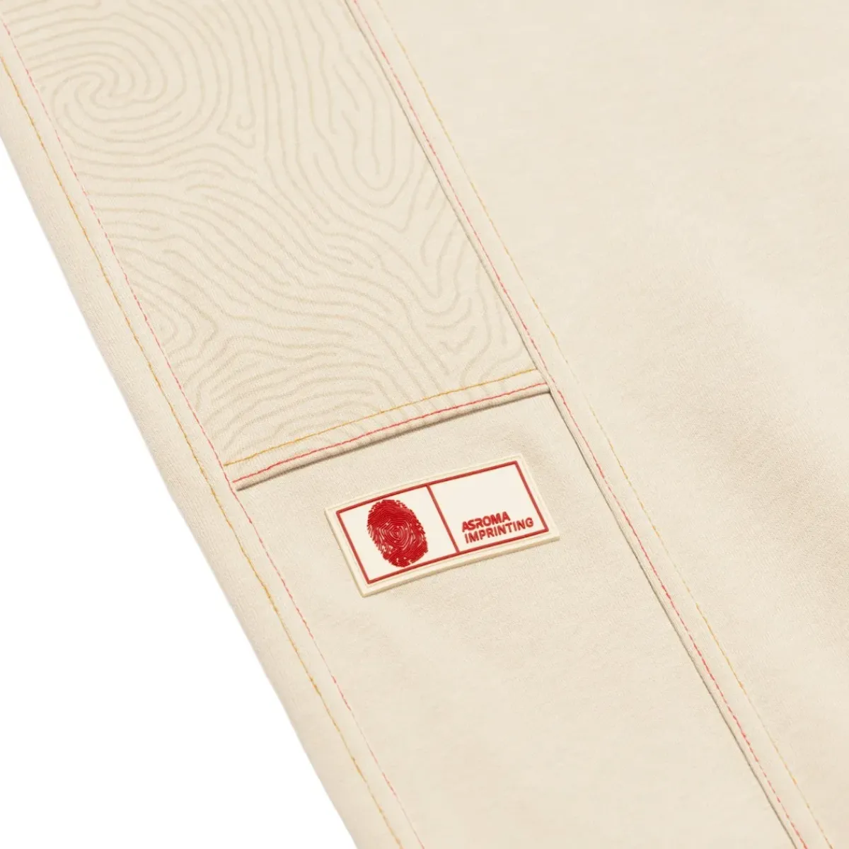 AS Roma Tracksuits & Pants*ASR logo jogger pants, Men, White Cream