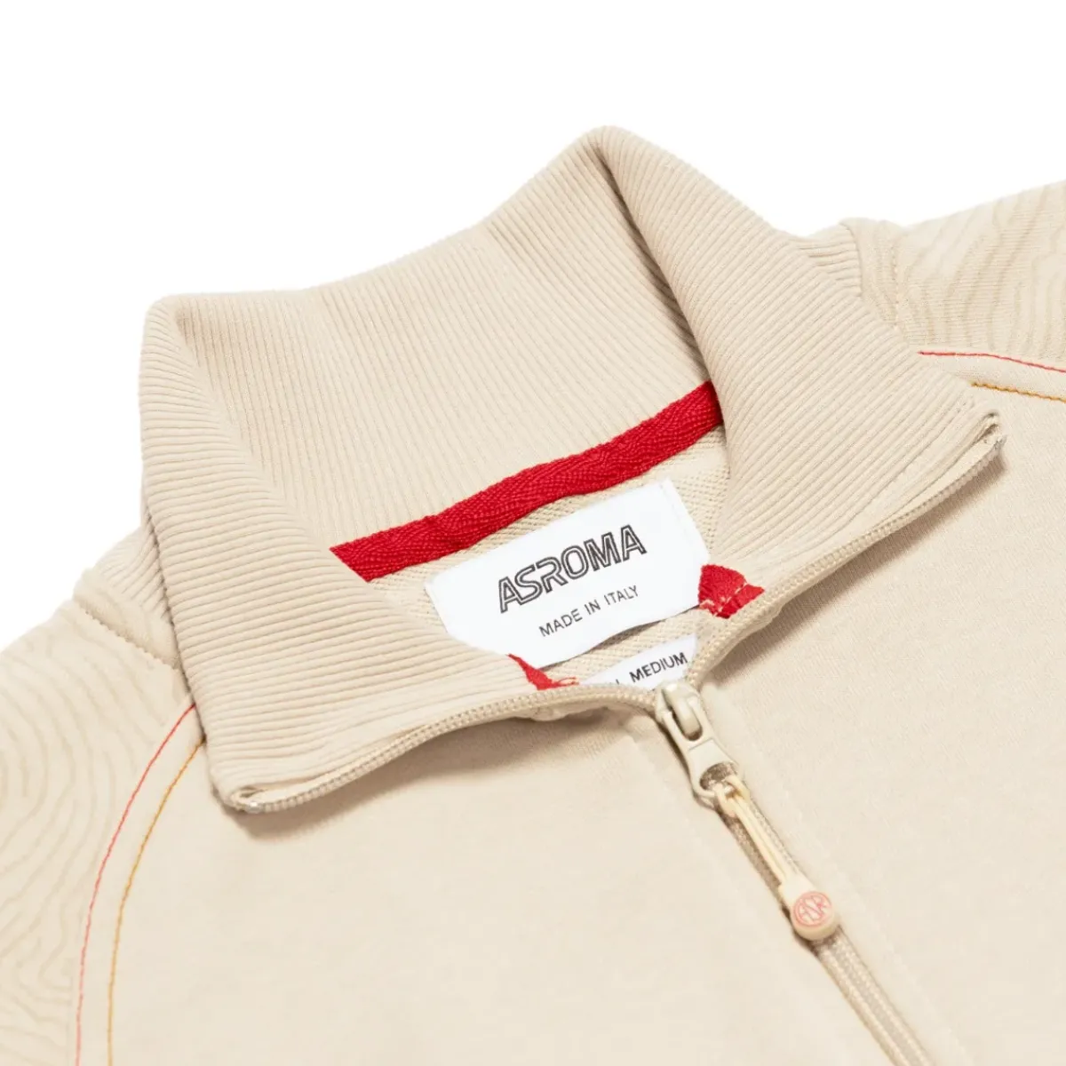 Kids AS Roma Jackets*ASR logo track jacket, Kids, White Cream