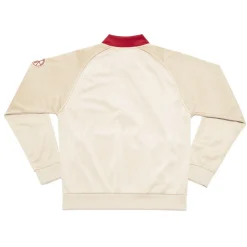AS Roma Jackets*ASR logo track jacket, Men, White Cream