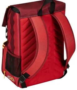 AS Roma School Backpacks*Extensible school backpack logo Lupetto