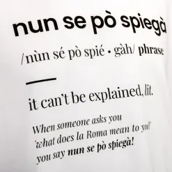 AS Roma T-shirts & Polo*Rome is More - T-Shirt ‘Nun se pò spiegà"