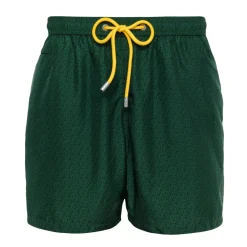 AS Roma Beachwear|Beach & Pool*Saint Barth Logo ASR Micro Fantasy Swimsuit, Man, Green