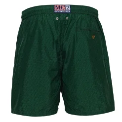 AS Roma Beachwear|Beach & Pool*Saint Barth Logo ASR Micro Fantasy Swimsuit, Man, Green