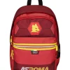 AS Roma School Backpacks*School backpack double compartment logo Lupetto
