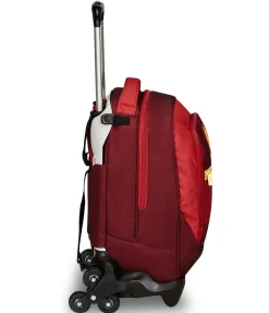 AS Roma School Backpacks*School Backpack Trolley logo Lupetto